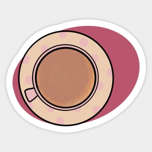 Coffee Cup / Cute Coffee Dates Sticker